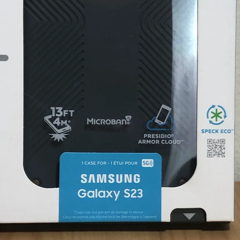 Speck Presidio 2 Grip Case Samsung Galaxy S23 Charcoal Gray/Bronze